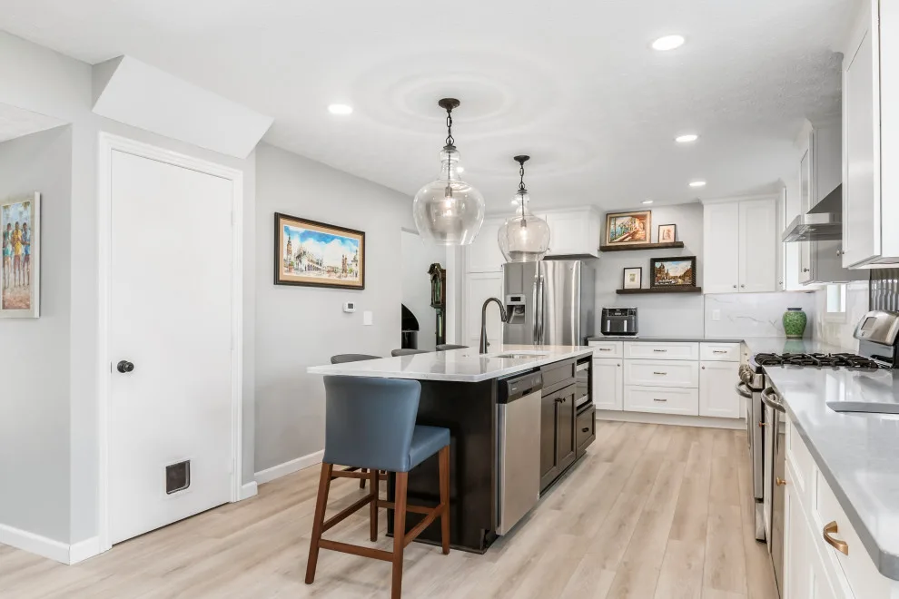 Alabaster-Themed Modern Kitchen Renovation by Kitchen Solvers Of Allentown - Photo 5