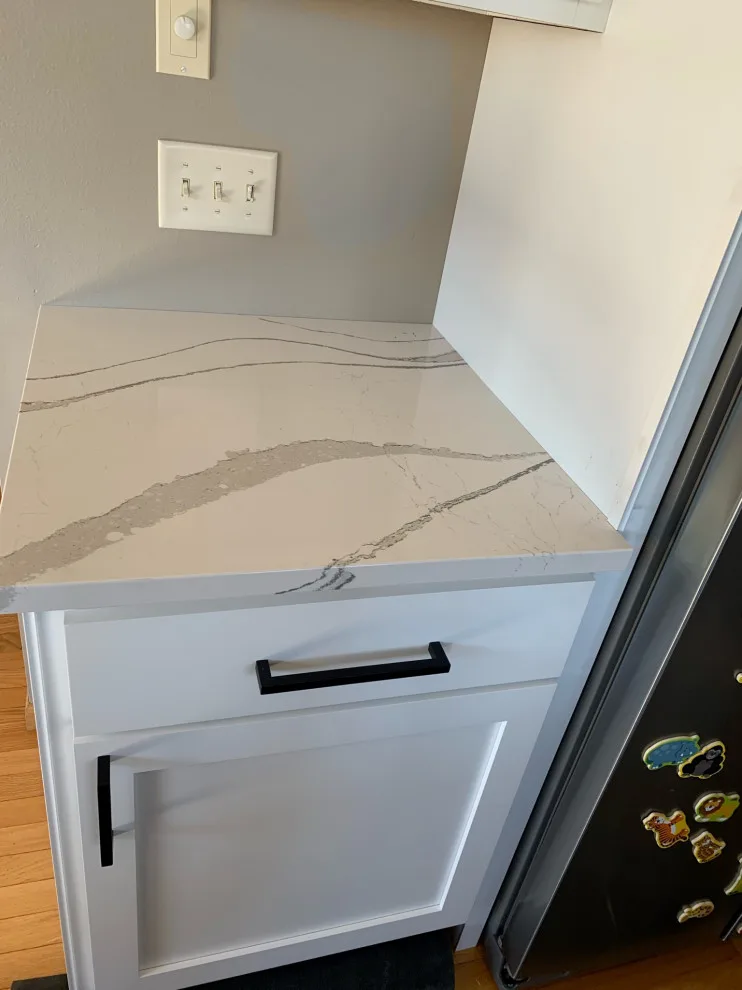 Contemporary Kitchen Renovation Through Cabinet Refacing by Kitchen Solvers Of Eau Claire - Photo 2