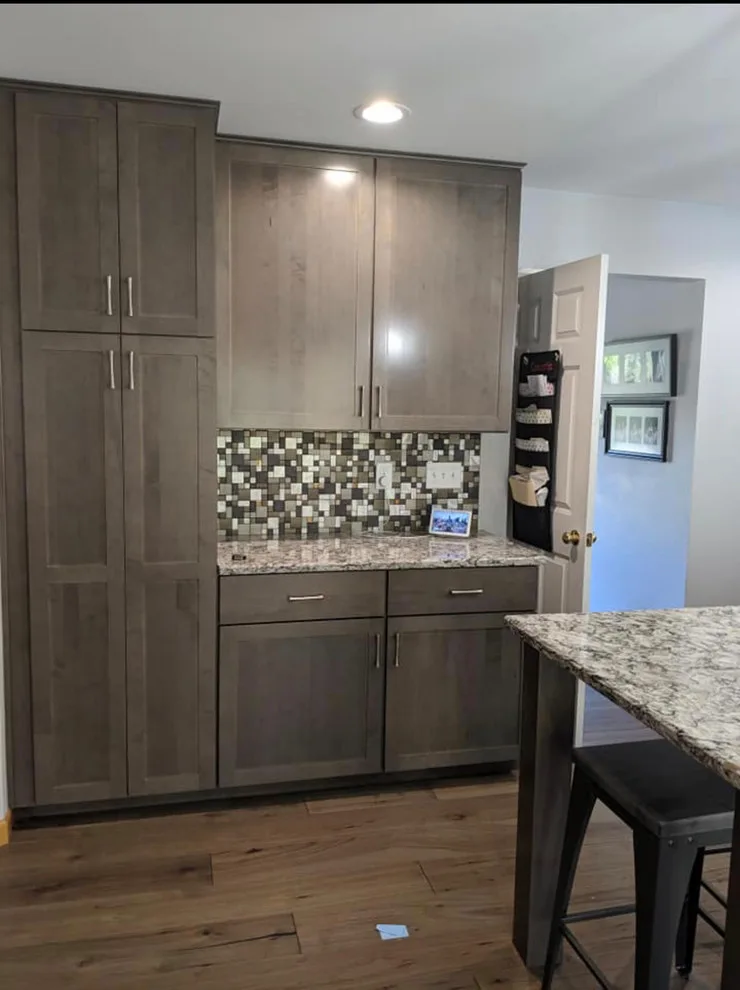 Contemporary Kitchen Renovation Featuring Custom Cabinets by Kitchen Solvers Of Eau Claire - Photo 3