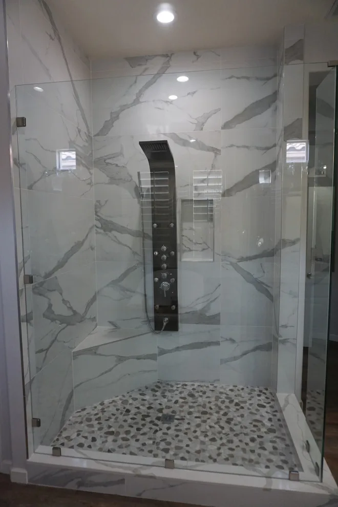 Contemporary Shower by Amos Tile LV - Photo 3