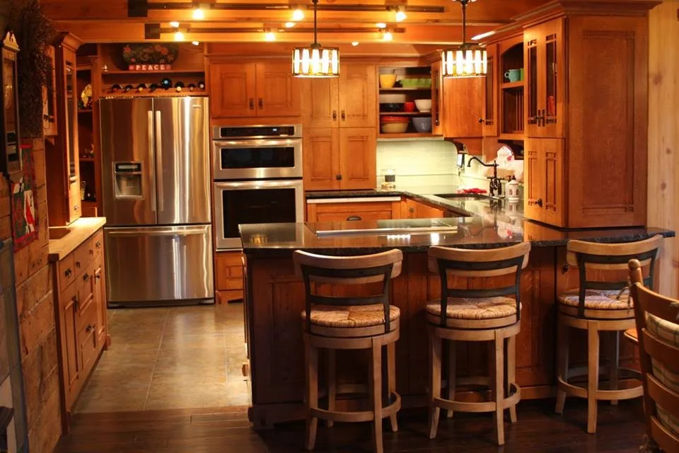 Moore Log Cabin Renovation by Dunamis Interiors Inc. - Photo 11