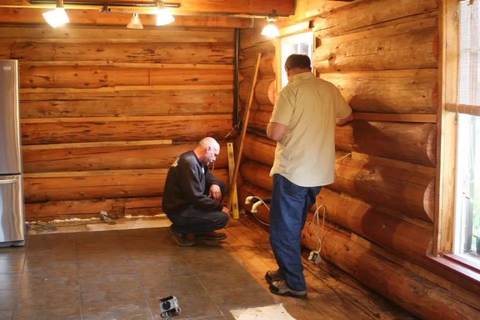 Moore Log Cabin Renovation by Dunamis Interiors Inc. - Photo 8