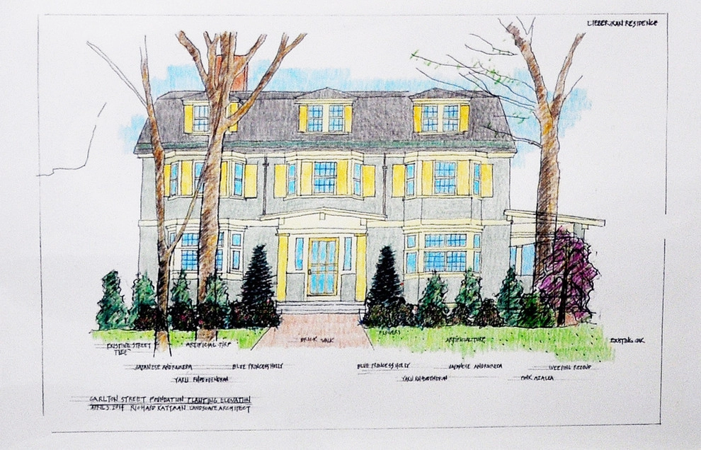Lieberman Residence, Brookline, MA by Richard Kattman Landscape Architecture - Photo 3