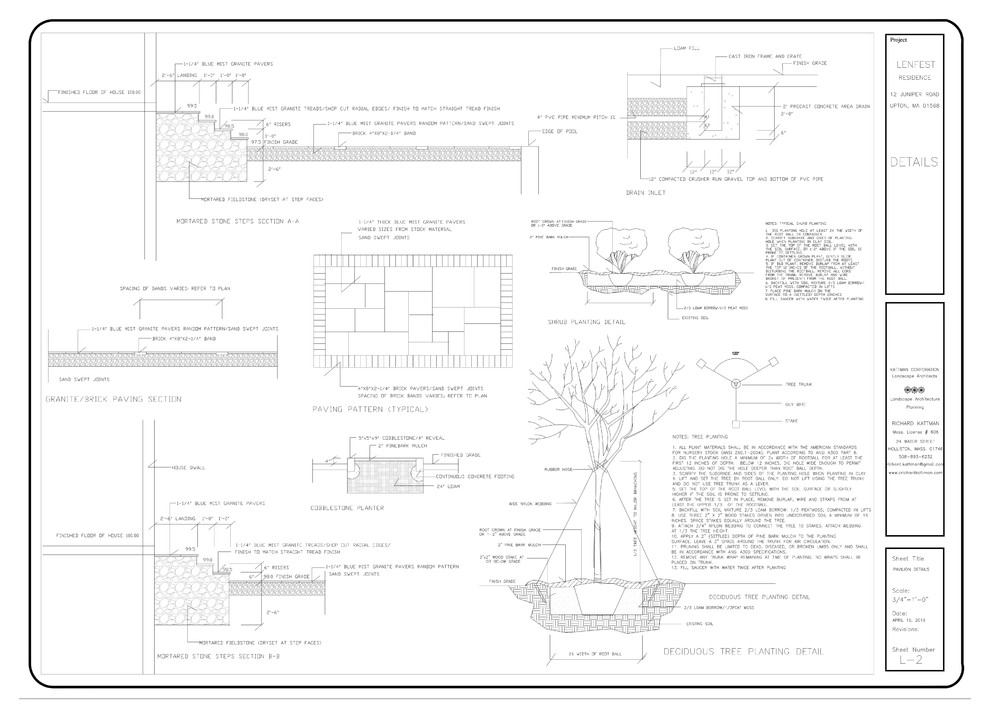 Lenfest Residence by Richard Kattman Landscape Architecture - Photo 9