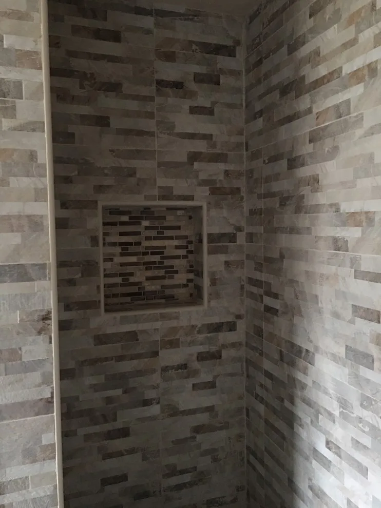 Modern Bathroom Makeover in New Brunswick by Len's Remodeling And Contracting Services - Photo 2