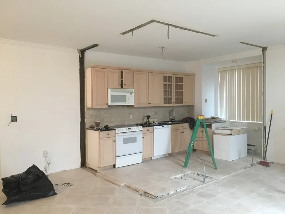 Kitchen to Living Room Open Concept Renovation by Argen Build - Photo 5