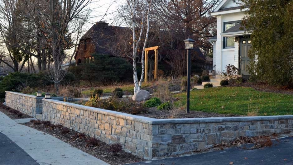 Natural Stone Wall by Ringers Landscape Services, Inc. - Photo 4