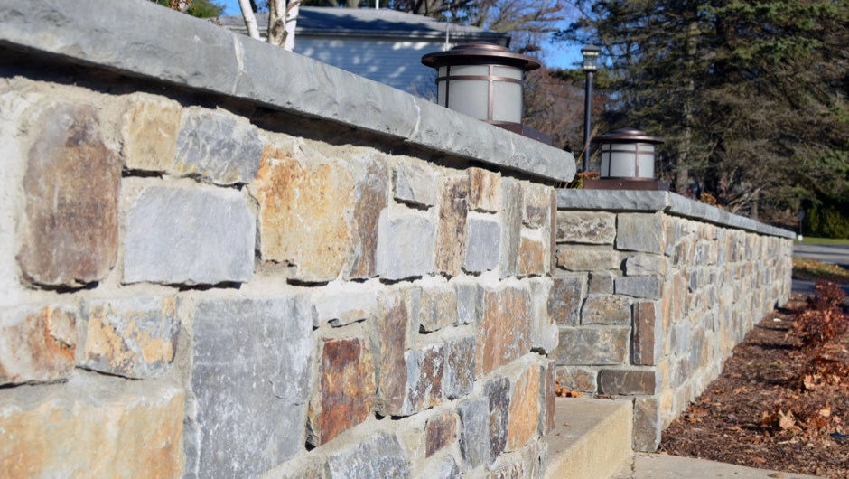 Natural Stone Wall by Ringers Landscape Services, Inc. - Photo 12