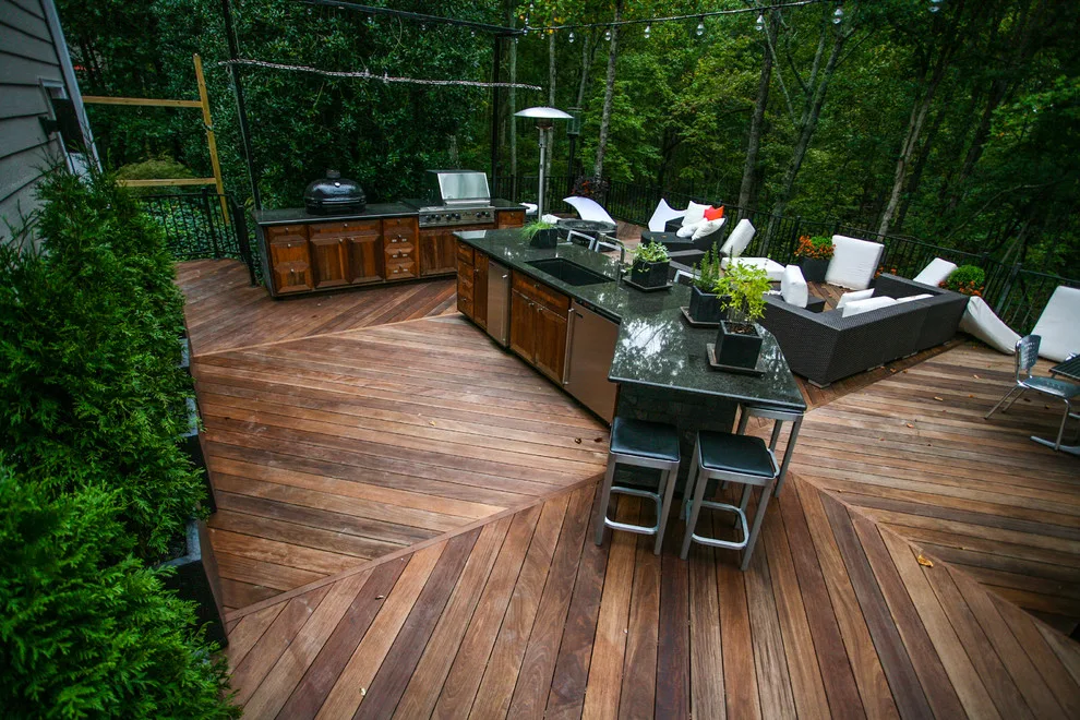 Kennesaw al fresco kitchen by Cabinets Of Atlanta Inc. - Photo 4
