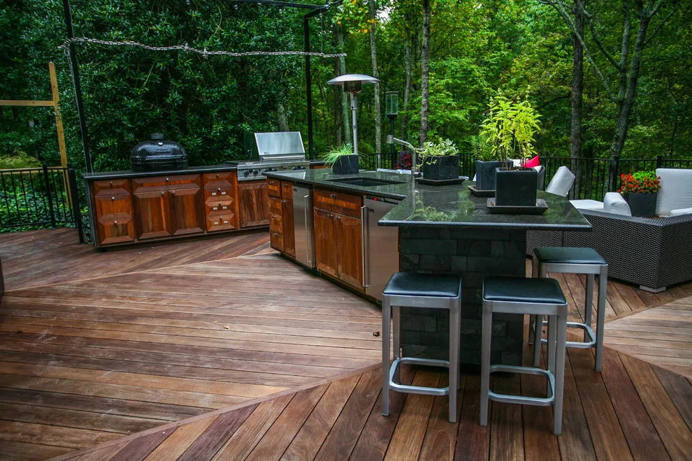 Kennesaw al fresco kitchen by Cabinets Of Atlanta Inc. - Photo 5