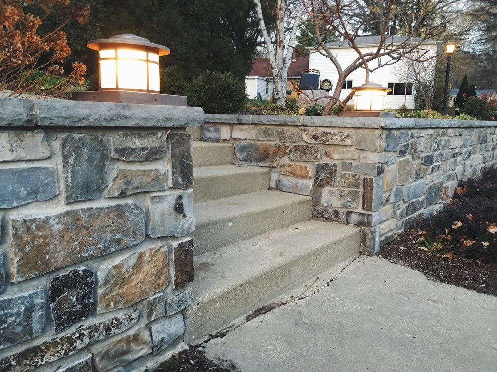 Natural Stone Wall by Ringers Landscape Services, Inc. - Photo 7