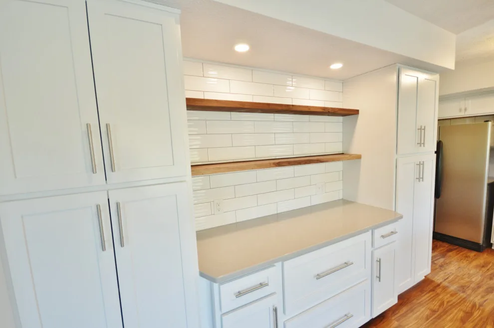 Renovation of White Kitchen by Horizon Custom Build & Remodel - Photo 4