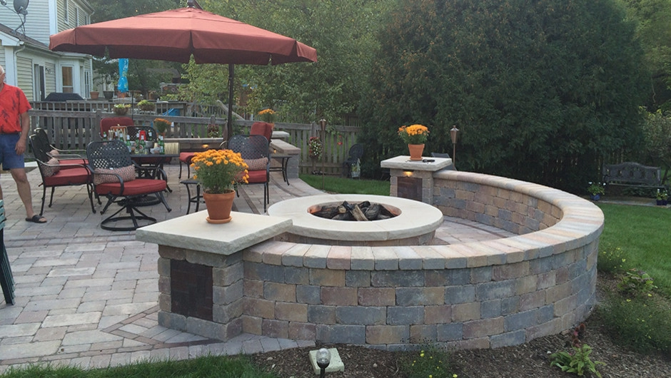 Firepit Patio by Ringers Landscape Services, Inc. - Photo 12