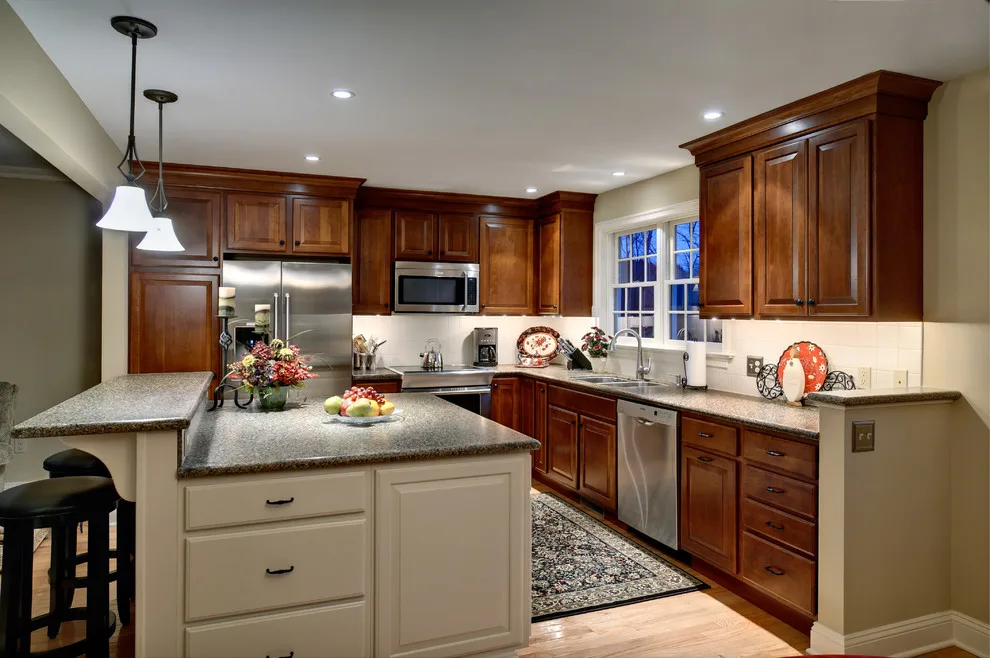 Nazareth Kitchen and Fireplace Remodel by Jay Miller General Contractors, Inc. - Photo 2