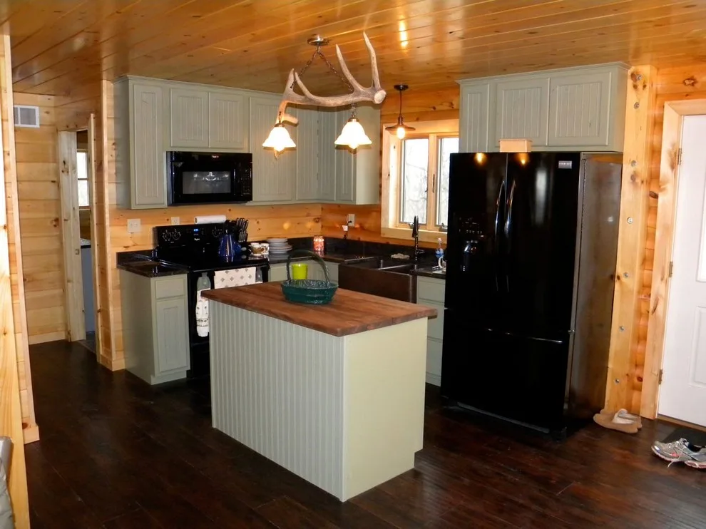 Renovation of a Rustic Cabin Kitchen by Affordable Kitchens & Baths - Photo 2