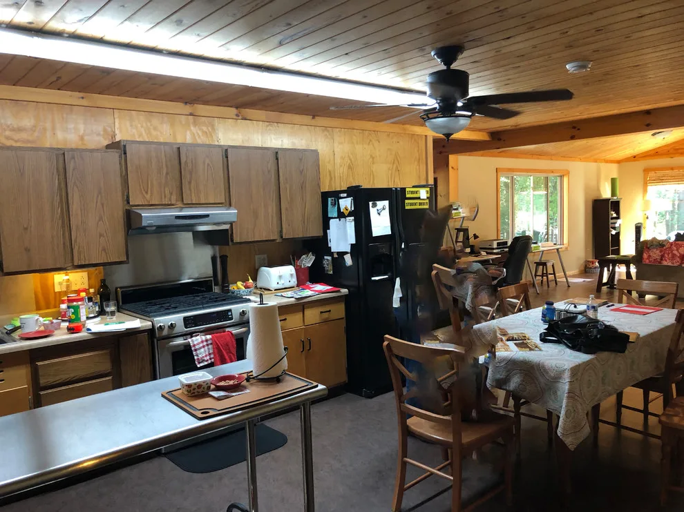 Knotty Alder Rustic Kitchen Renovation by Kitchen Solvers Of Eau Claire - Photo 2