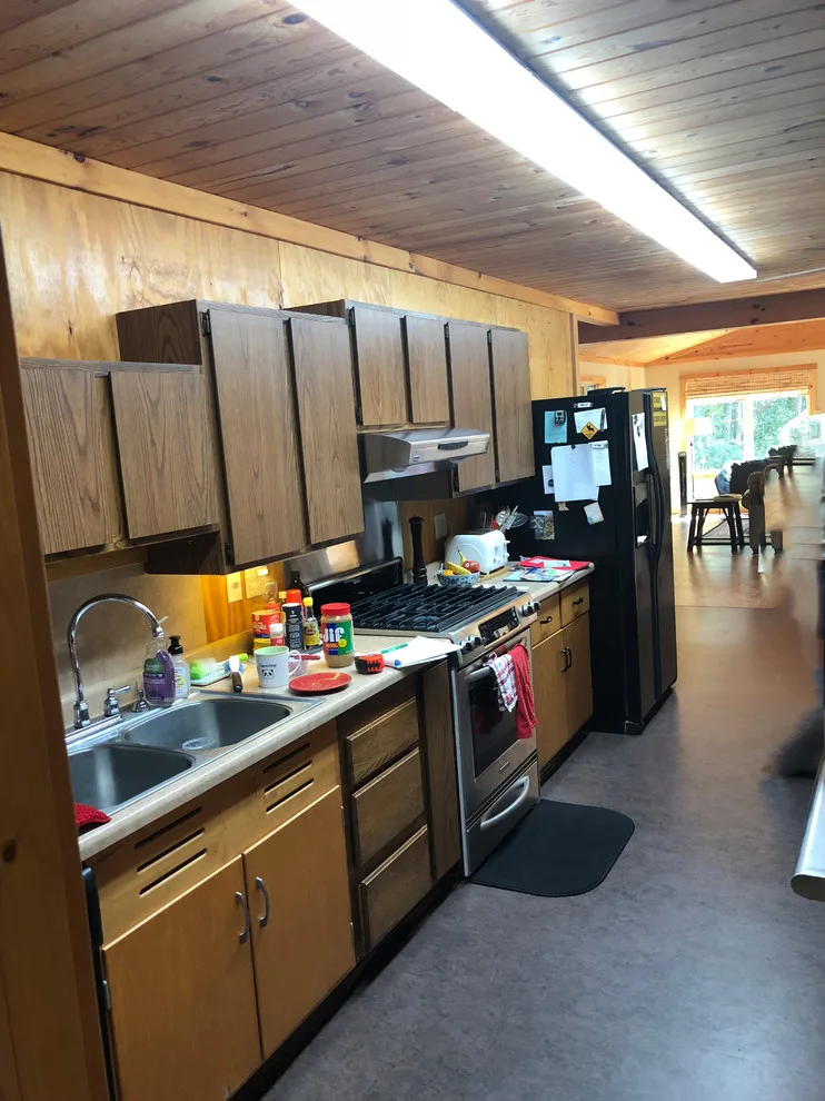 Knotty Alder Rustic Kitchen Renovation by Kitchen Solvers Of Eau Claire - Photo 5