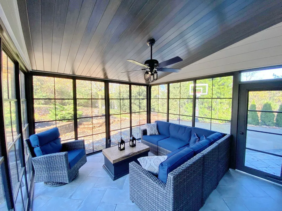 Porch to Sunroom Transformation by Tim Englert Construction, Inc. - Photo 7