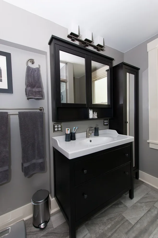 Gray Tones Bathroom by Ray Tile & Bath - Photo 7