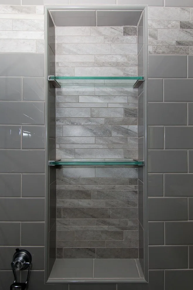 Gray Tones Bathroom by Ray Tile & Bath - Photo 2