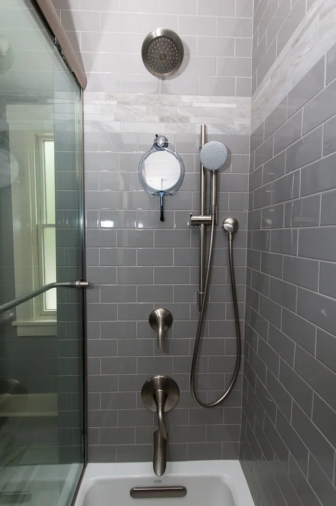 Gray Tones Bathroom by Ray Tile & Bath - Photo 8