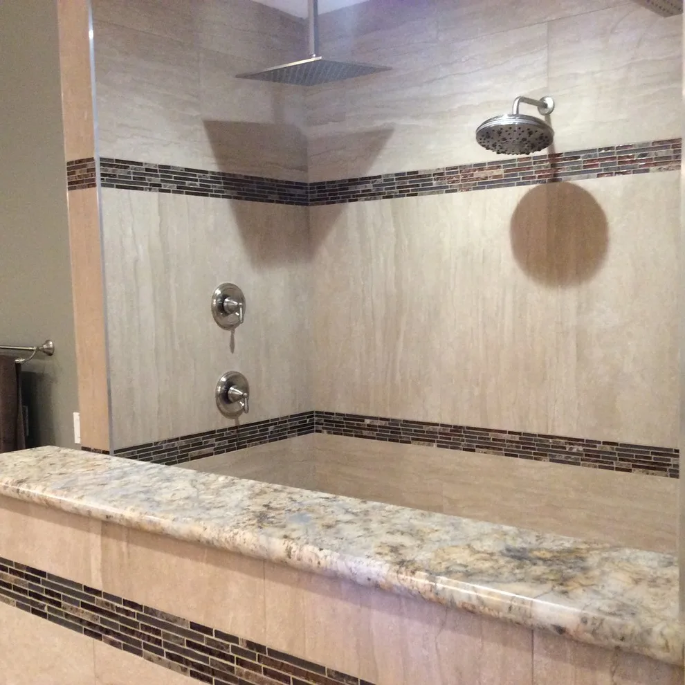 bathroom renovation by Amos Tile LV - Photo 3