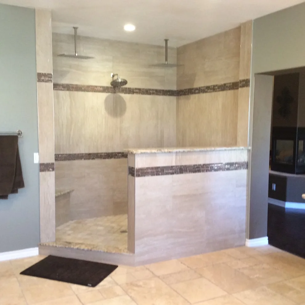 bathroom renovation by Amos Tile LV - Photo 6