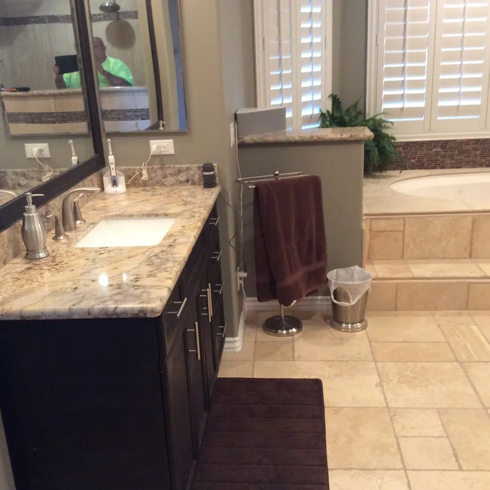 bathroom renovation by Amos Tile LV - Photo 2