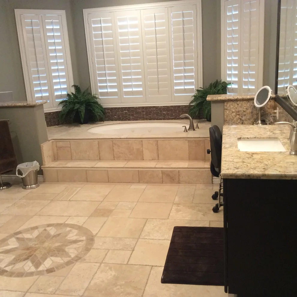 bathroom renovation by Amos Tile LV - Photo 7
