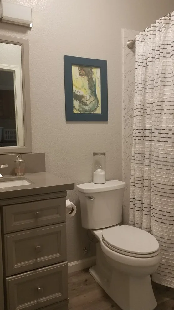 Compact Bathroom Renovation by DLM Designer/Remodeler Kitchen And Bath Plus - Photo 4