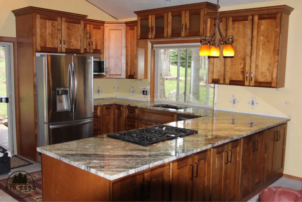 Smoky Brown Transformation by Big Wood Cabinets, LLC - Photo 3
