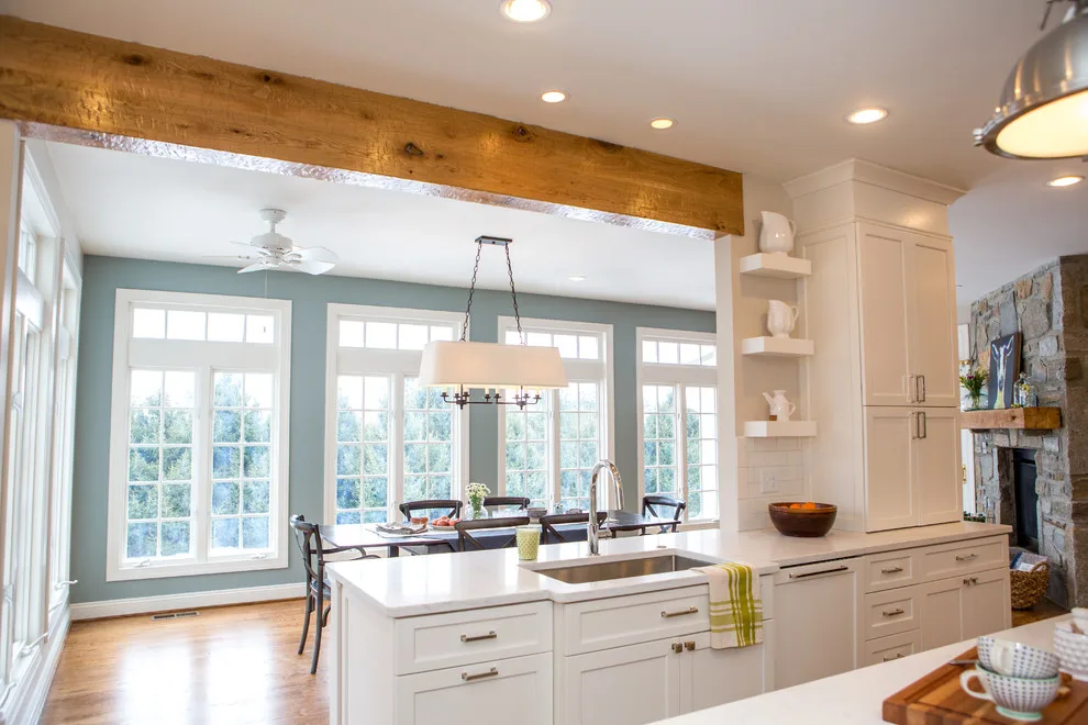 Contemporary Farmhouse Kitchen Renovation - Ground Level Makeover by Lighthouse Craftsman Inc - Photo 8