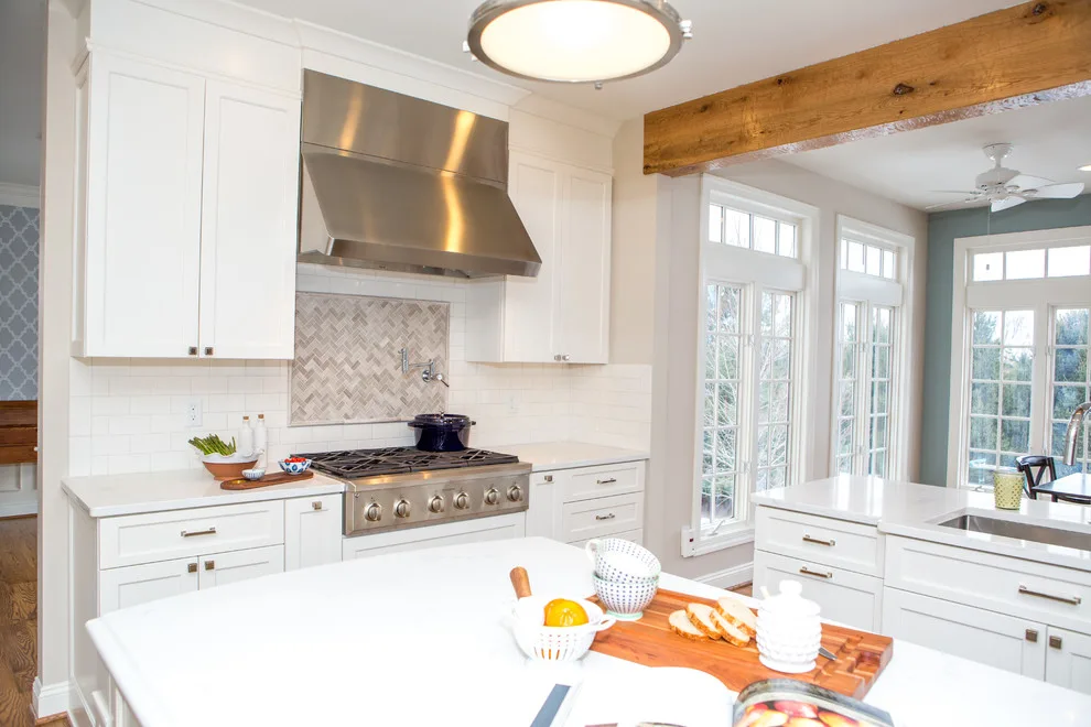 Contemporary Farmhouse Kitchen Renovation - Ground Level Makeover by Lighthouse Craftsman Inc - Photo 49