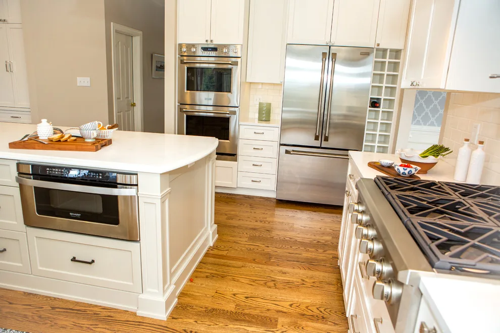 Contemporary Farmhouse Kitchen Renovation - Ground Level Makeover by Lighthouse Craftsman Inc - Photo 5