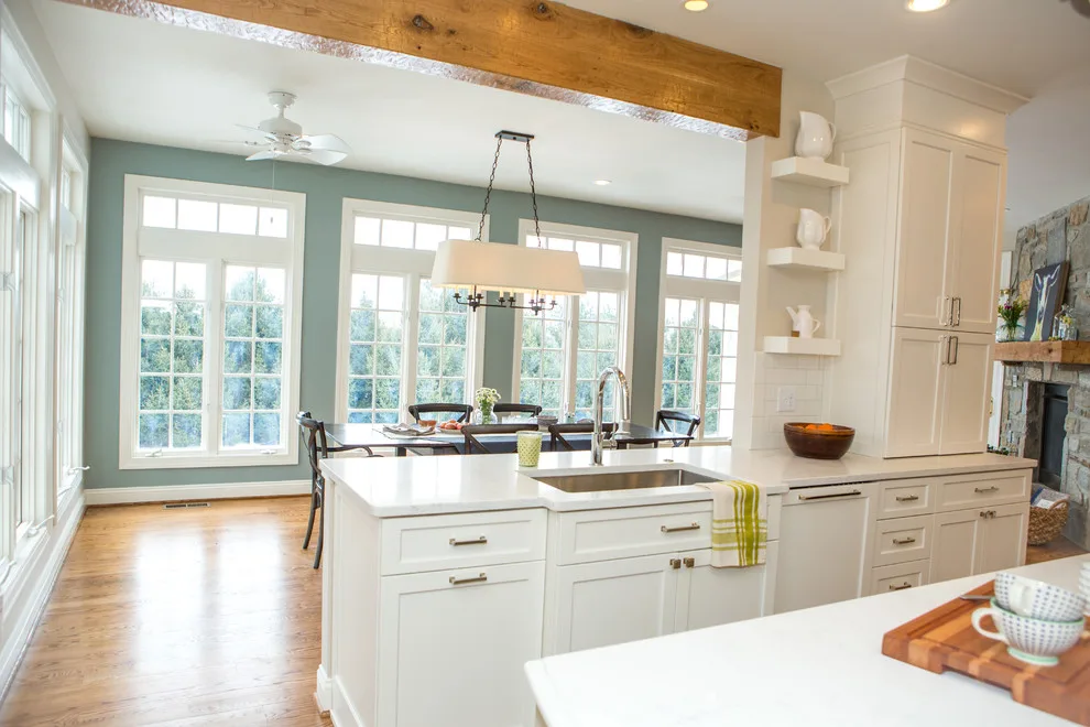 Contemporary Farmhouse Kitchen Renovation - Ground Level Makeover by Lighthouse Craftsman Inc - Photo 28
