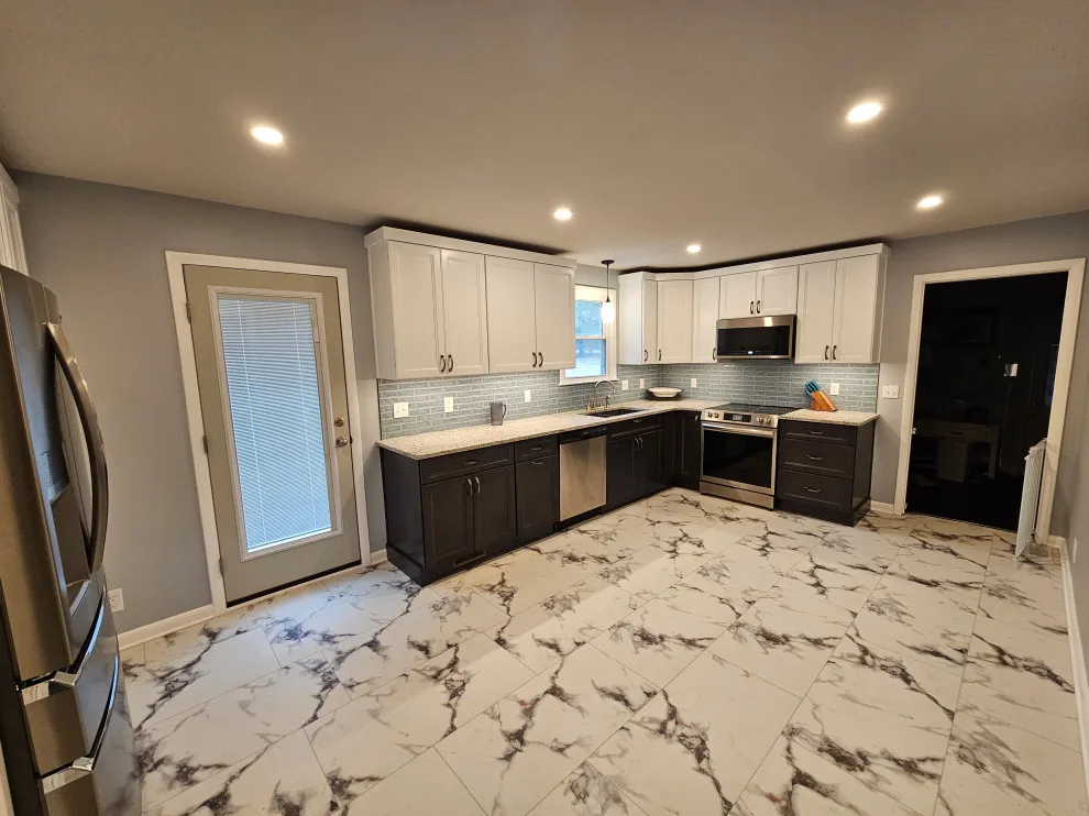 Impressive Kitchen Renovation Featuring New Cabinets by Kitchen Solvers Of Spring Hill - Photo 6