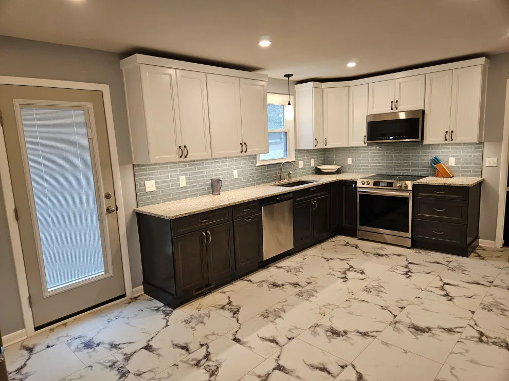 Impressive Kitchen Renovation Featuring New Cabinets by Kitchen Solvers Of Spring Hill - Photo 14