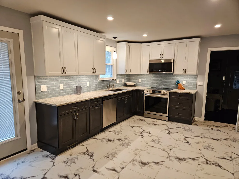 Impressive Kitchen Renovation Featuring New Cabinets by Kitchen Solvers Of Spring Hill - Photo 13