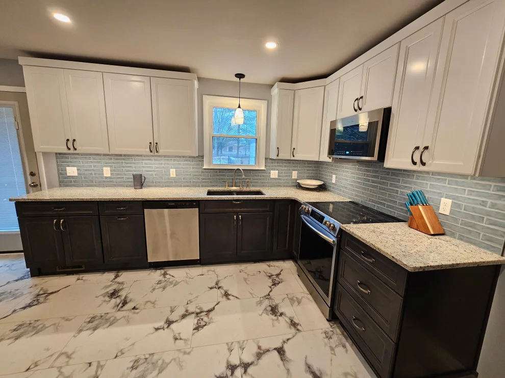 Impressive Kitchen Renovation Featuring New Cabinets by Kitchen Solvers Of Spring Hill - Photo 9