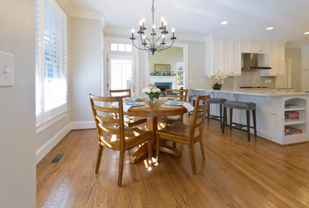 Simpsonville Open Concept Kitchen, Dining and Family Room by Jwk Design - Photo 12