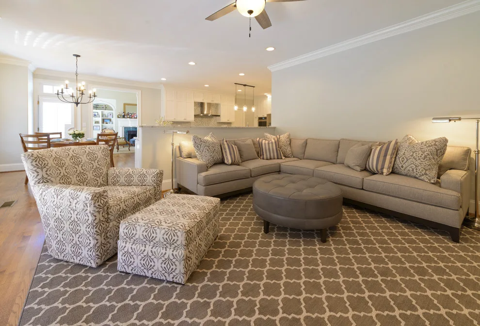 Simpsonville Open Concept Kitchen, Dining and Family Room by Jwk Design - Photo 26