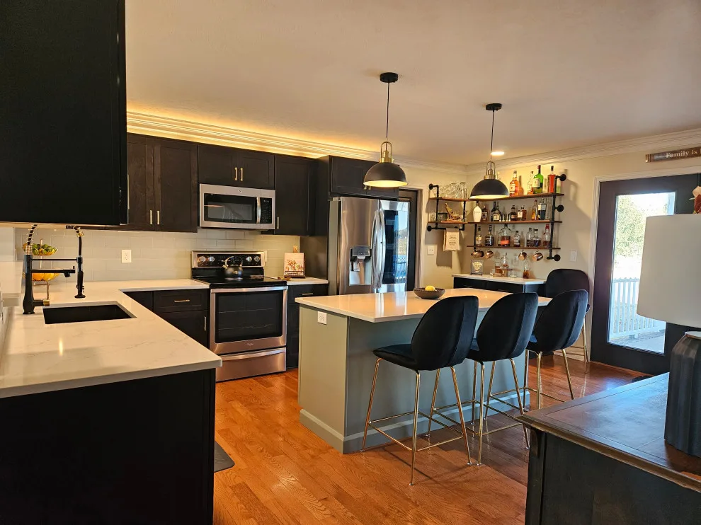Remarkable Kitchen Makeover Featuring New Cabinets by Kitchen Solvers Of Spring Hill - Photo 12