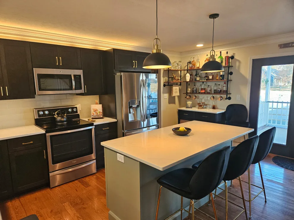 Remarkable Kitchen Makeover Featuring New Cabinets by Kitchen Solvers Of Spring Hill - Photo 13
