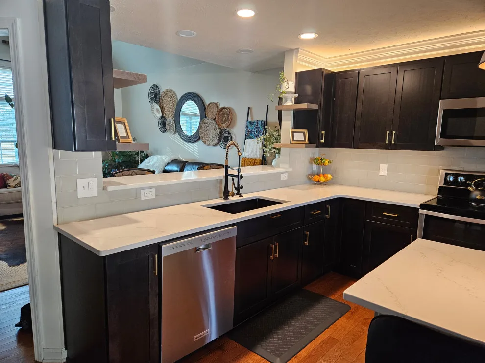 Remarkable Kitchen Makeover Featuring New Cabinets by Kitchen Solvers Of Spring Hill - Photo 9