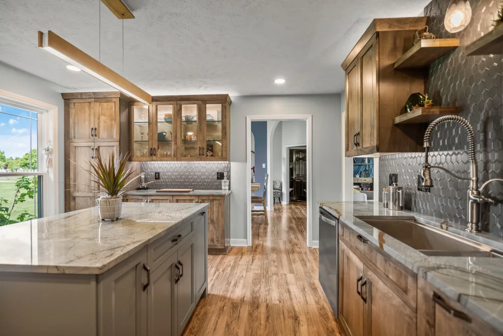 Beautiful Kitchen Renovation Featuring New Cabinets by Kitchen Solvers Of Spring Hill - Photo 3