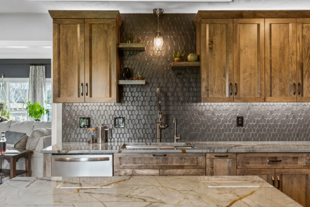 Beautiful Kitchen Renovation Featuring New Cabinets by Kitchen Solvers Of Spring Hill - Photo 14