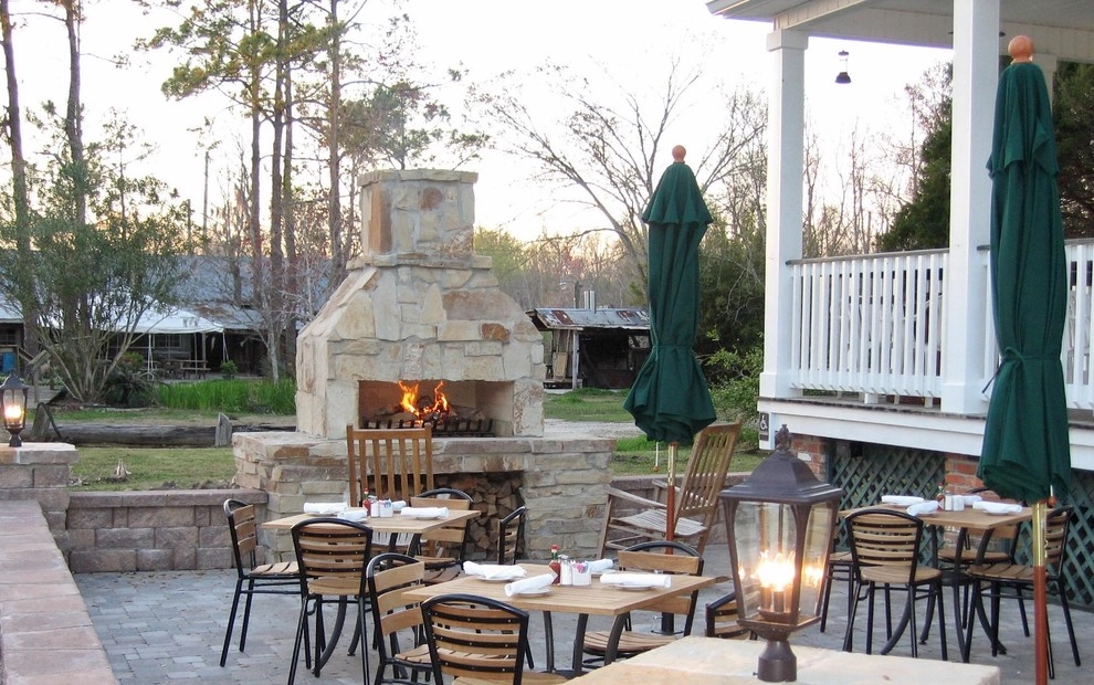 Fireplace and Courtyard by Artscape Land Design - Photo 4