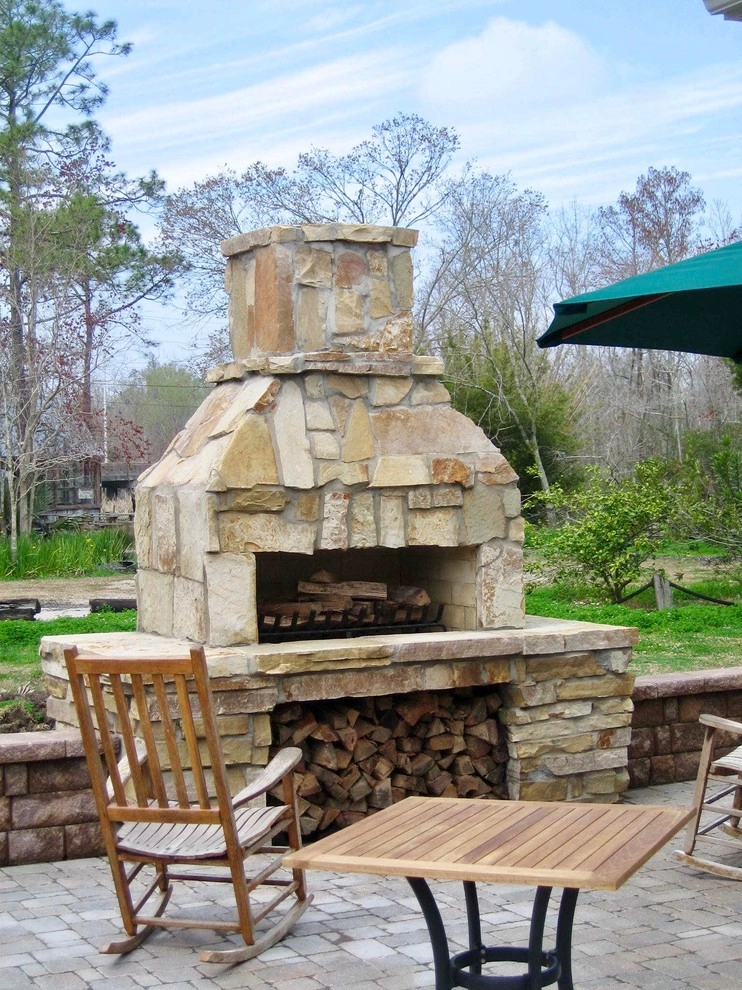 Fireplace and Courtyard by Artscape Land Design - Photo 3