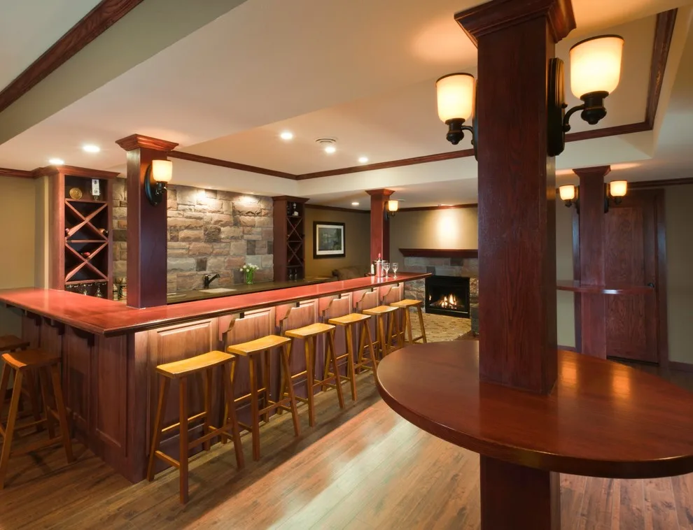 Sun Prairie, WI Classic Basement Bar by Architectural Building Arts, Inc. - Photo 2