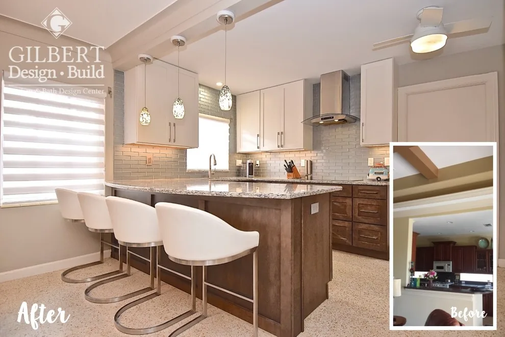 St. Armands Key Coastal Kitchen Renovation by Gilbert Design Build - Photo 4